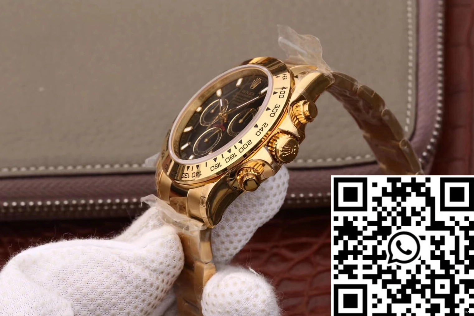 JH Yellow Dial M116508-0004 Rolex Black Factory Daytona Gold Cosmograph 0409